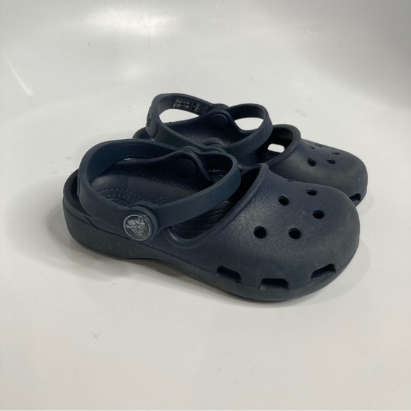 Crocs Karin girls Mary Jane clogs size 8 - Picture 1 of 7